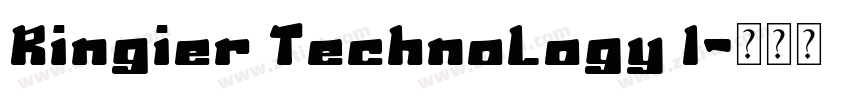 Ringier Technology I字体转换